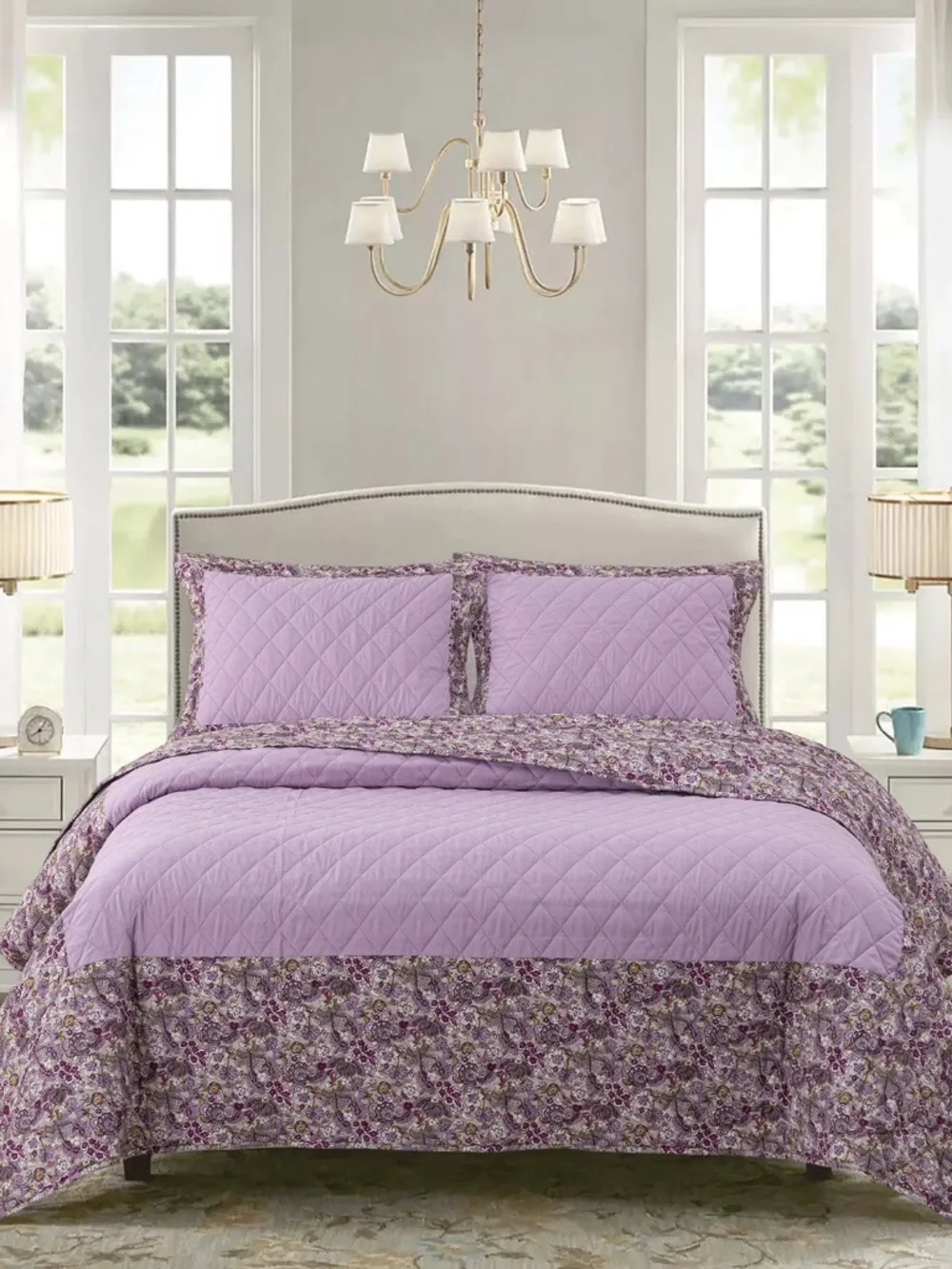 Vera Bradley 3-Piece Quilt Set, Full/Queen